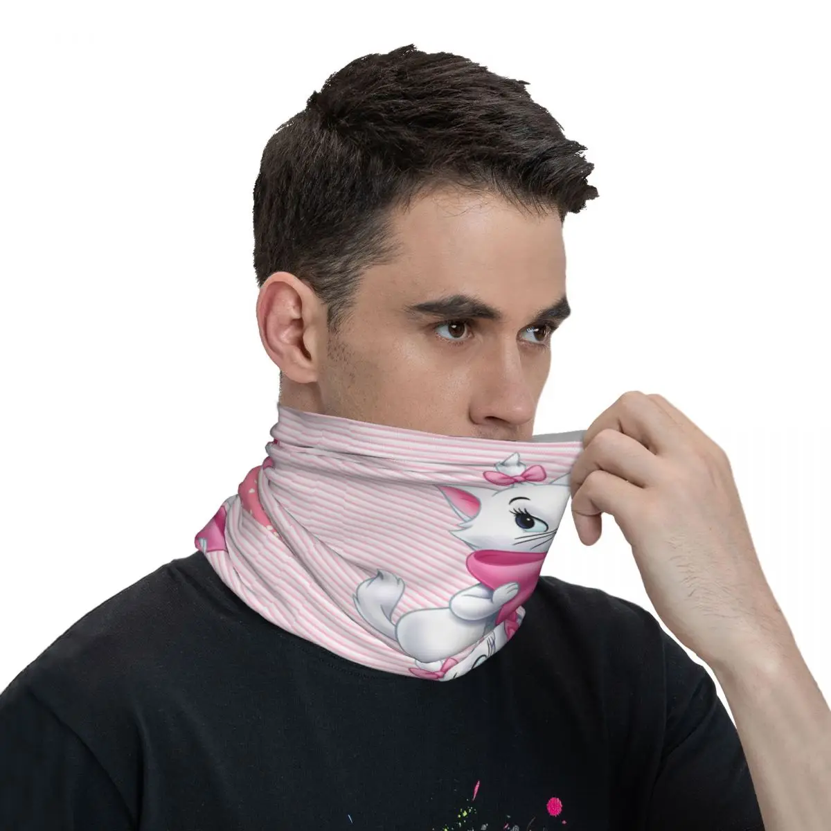 Marie Aristocats Bivakmuts Buitensporten Fietsmasker Stofdicht Ademend Gezichtsmaskers Herfst Grappige Sjaal Bandana