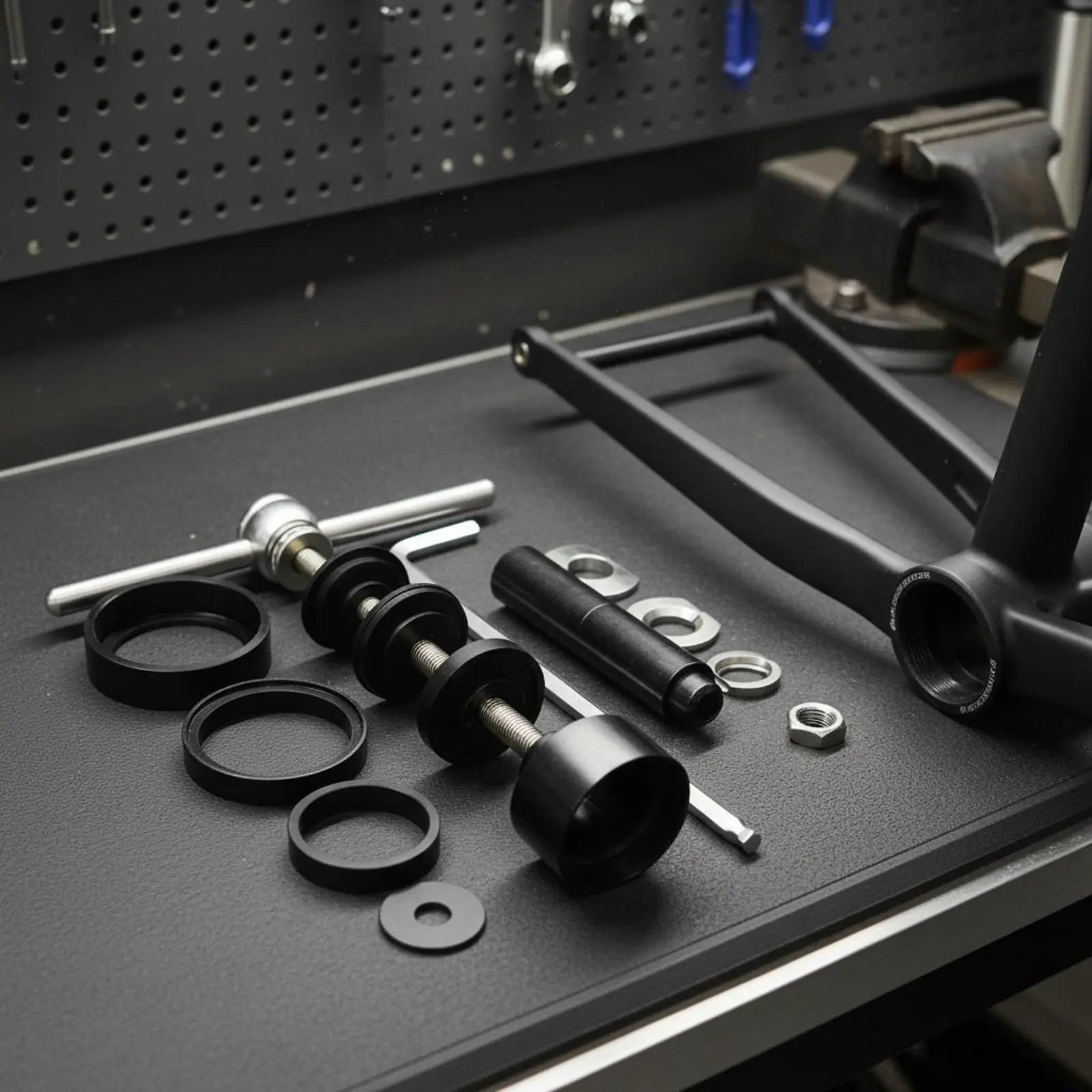 

BB86 PF30 Tool Set Easy to Use Compression-Fit Bottom Bracket Tool Cycle Bearing Press Heavy Duty Bike Bottom Bracket Extractor