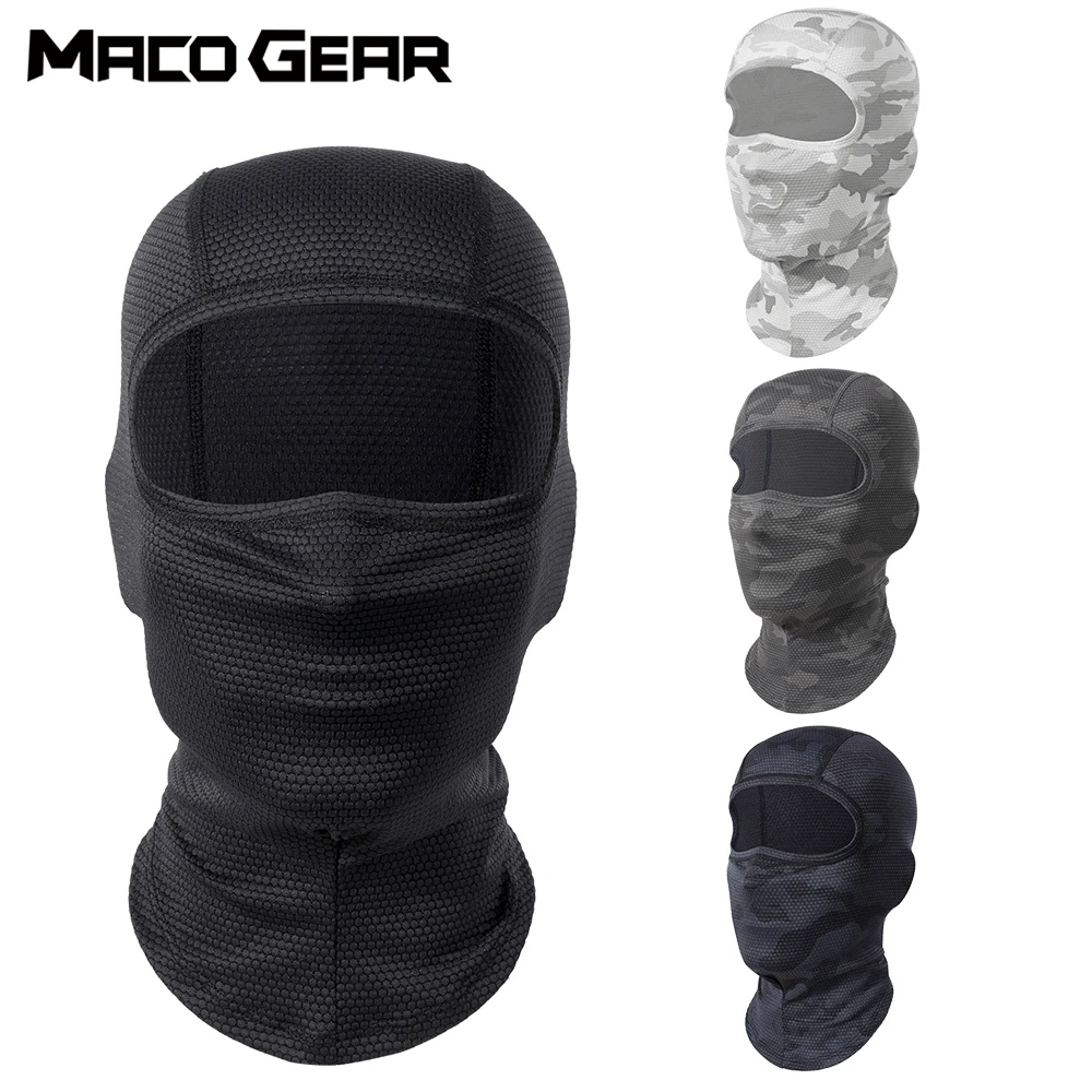 

Sports Balaclava Breathable Full Face Cover Outdoor Cycling Hiking Camping Quick-drying Sun Protection Windproof Mask Headgear