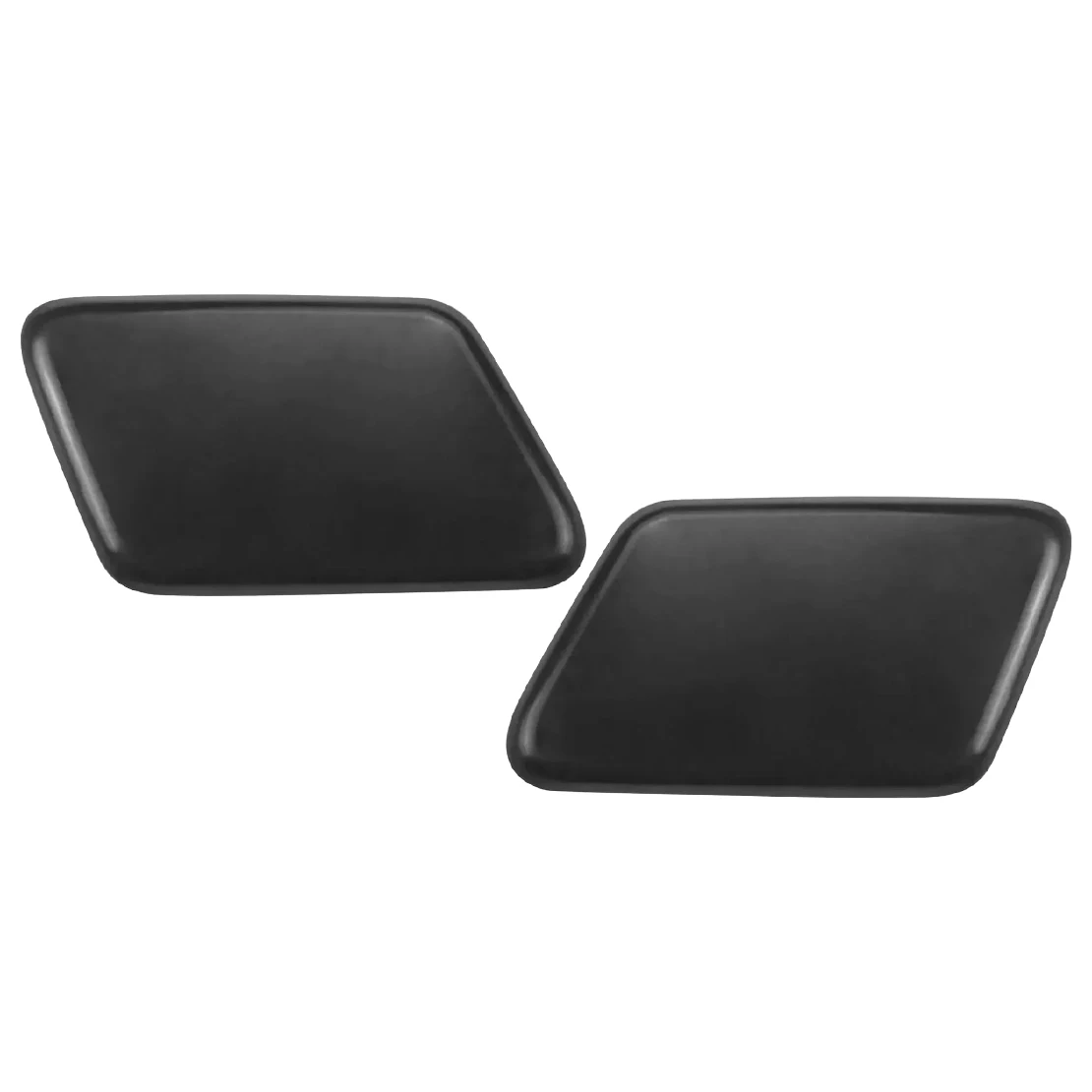 

39993124 39993164 1 Pair Car Left & Right Front Bumper Headlight Washer Nozzle Cover Cap Fit for Volvo S60 2005-2009 Black
