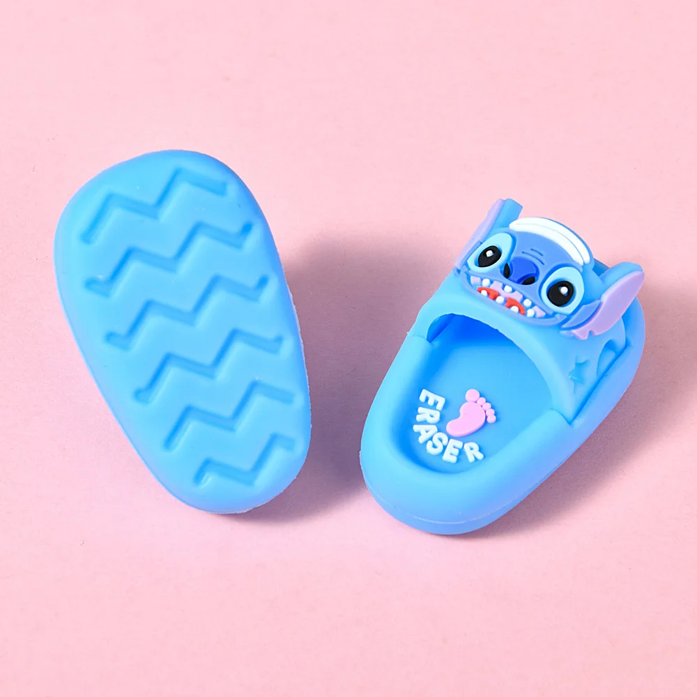 Zapatillas creativas de alta apariencia de Disney, borrador de estilo, jardín de infantes, niños y niñas, estudiantes de escuela primaria, borrador de dibujos animados limpio