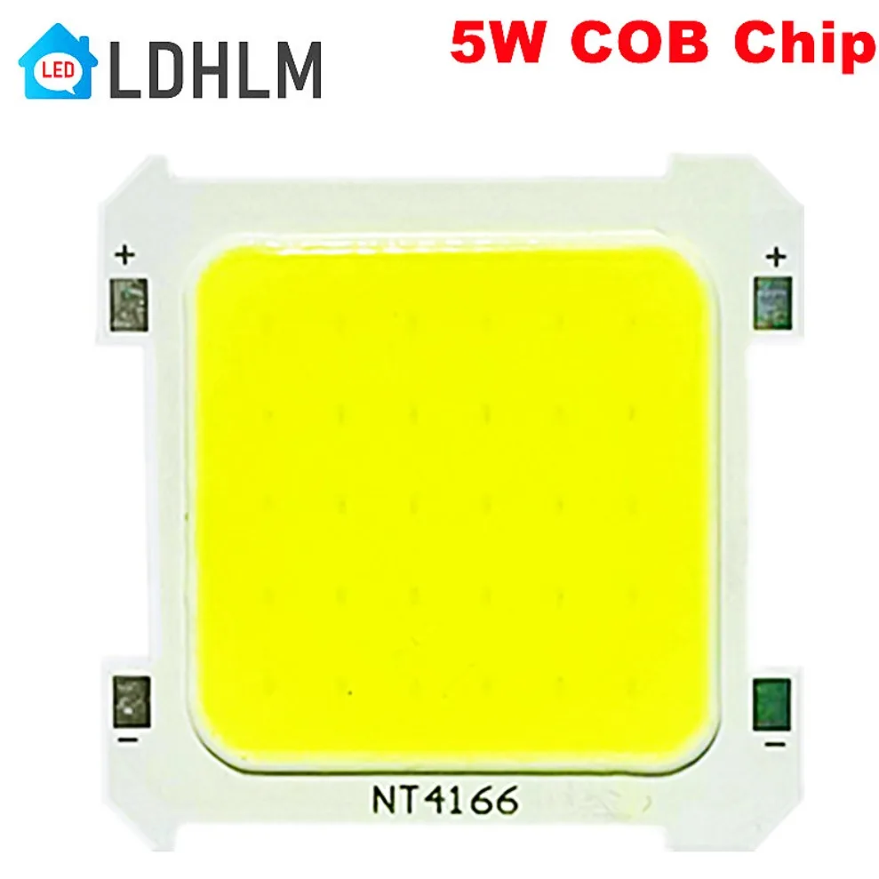 

5W LED COB chip high with bright white light suitable for USB portable mini keychain outdoor pocket flashlight camping light