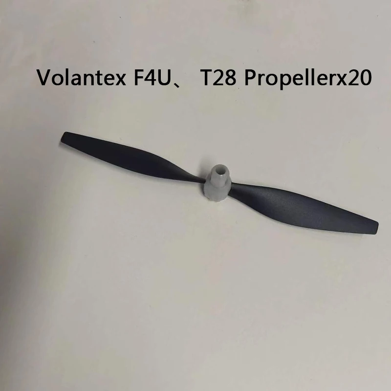 Volantex Rc Warbird Propeller 761-8 F4U, 761-9 Trojan T28 2 Pcs Propeller, rc Vliegtuig Onderdelen Mini Vliegtuig Rtf