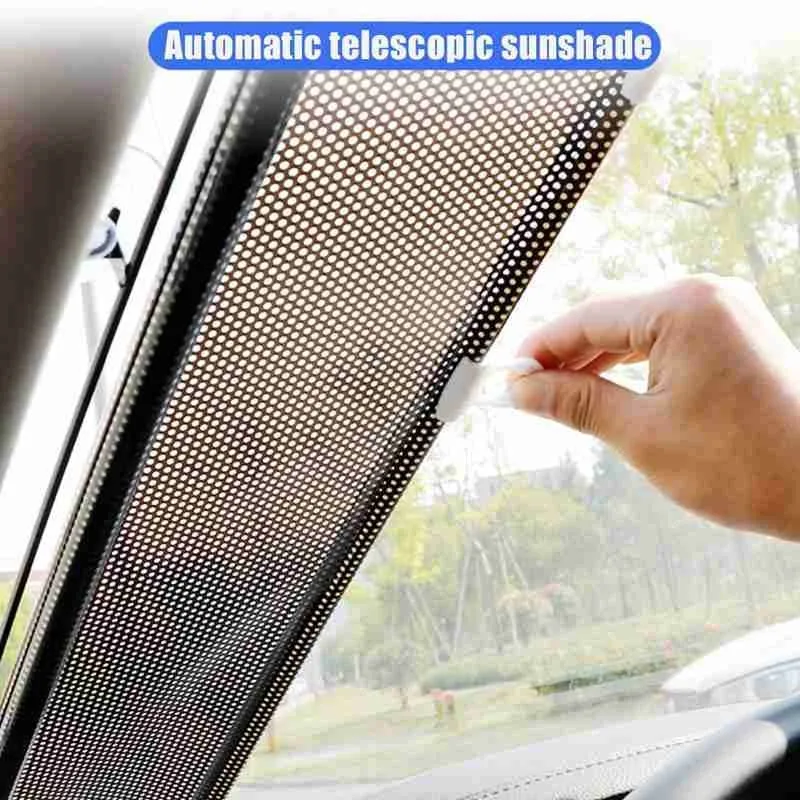 Roller Shutter Garden Automobile Sunshade Pergola 40 x 125 Mesh Point Summer Heat Insulation Household Glass Sunshade Shade Home