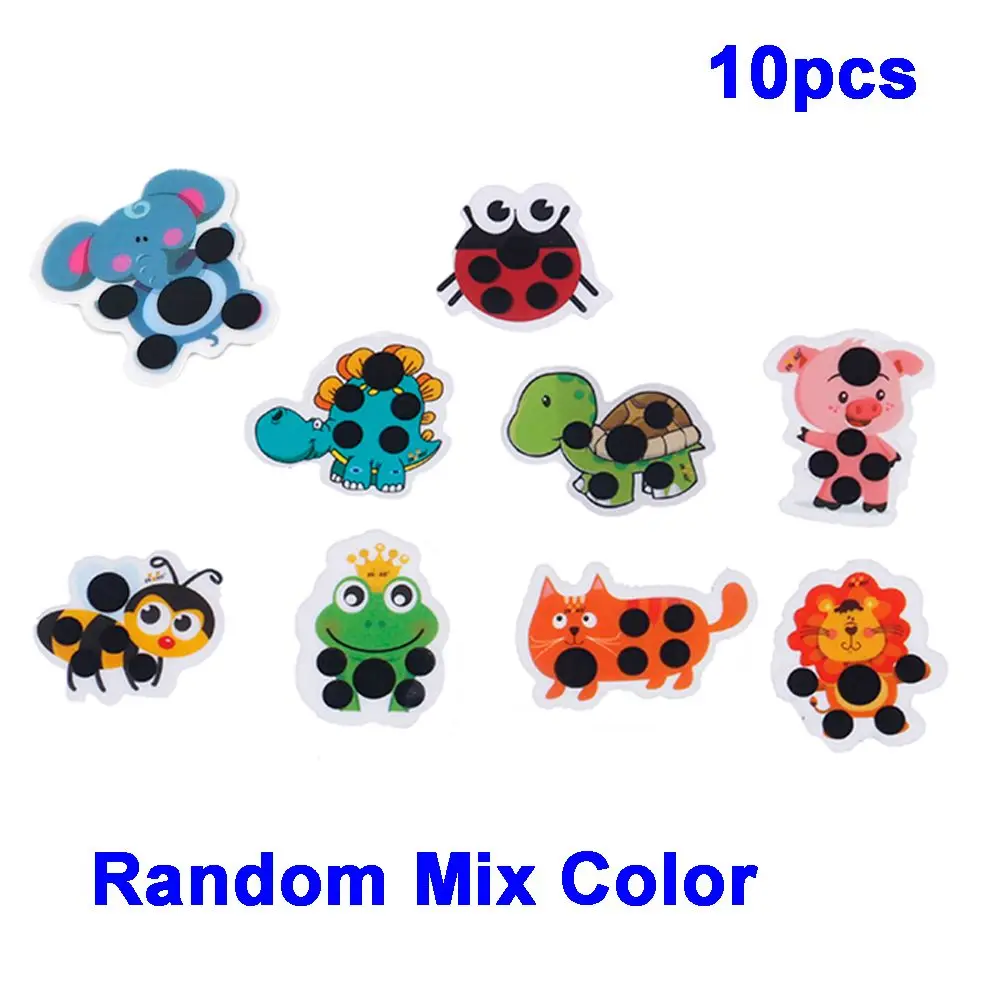 

Animal Cute Fever Detection Head Thermometer Forehead Sticker Temperature Test Thermometers