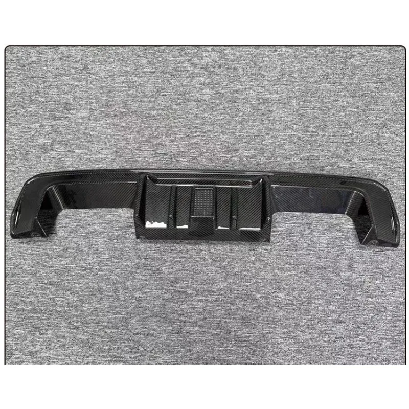 Горячий продавать влажный автомобильный задний бампер из углеродного волокна, диффузор для BMW M3 G80 M4 G82 G83 + задний ремешок для губ, задний диффузор