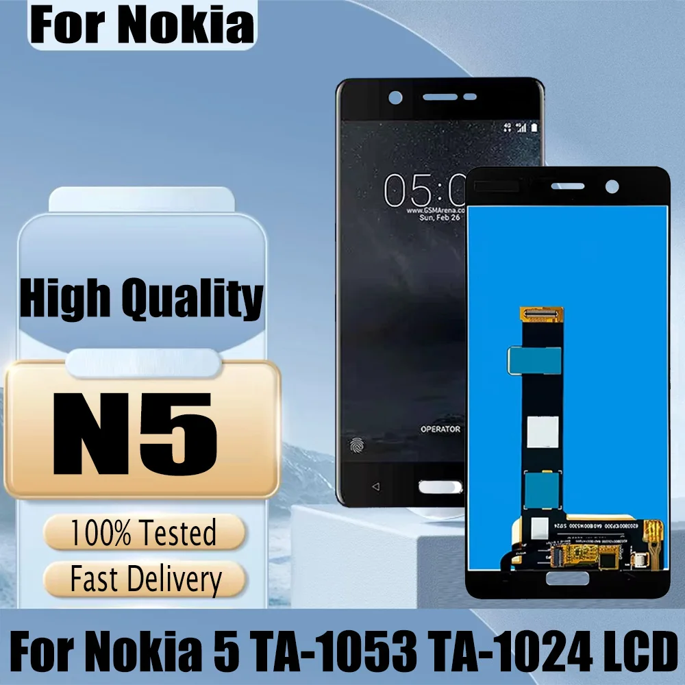 شاشة لمس أصلية 5.2 بوصة لجهاز Nokia N5 – تقييم شامل ودليل تركيب عملي