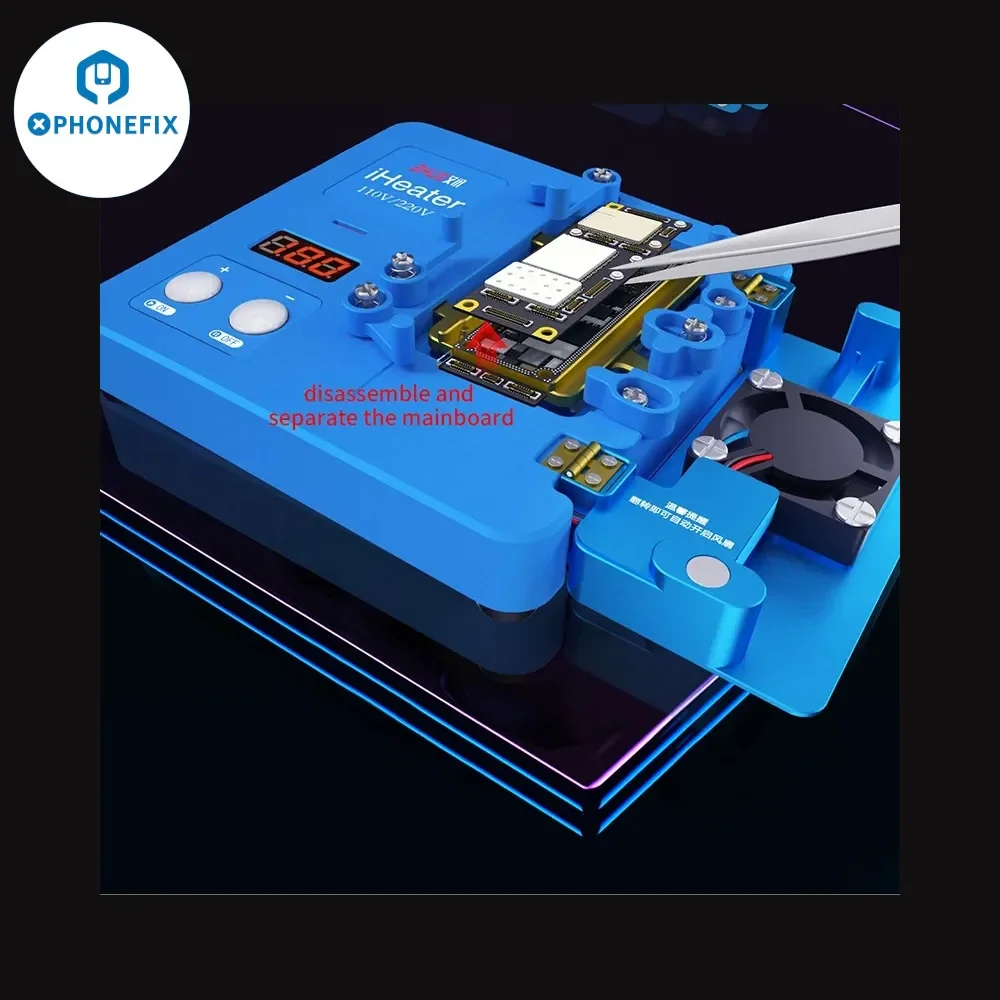 JC Aixun IHeater Pro Face ID Pre-heating Station Desoldering Plate for IPhone X-11/12/13Pro Max Motherboard Preheating Platform