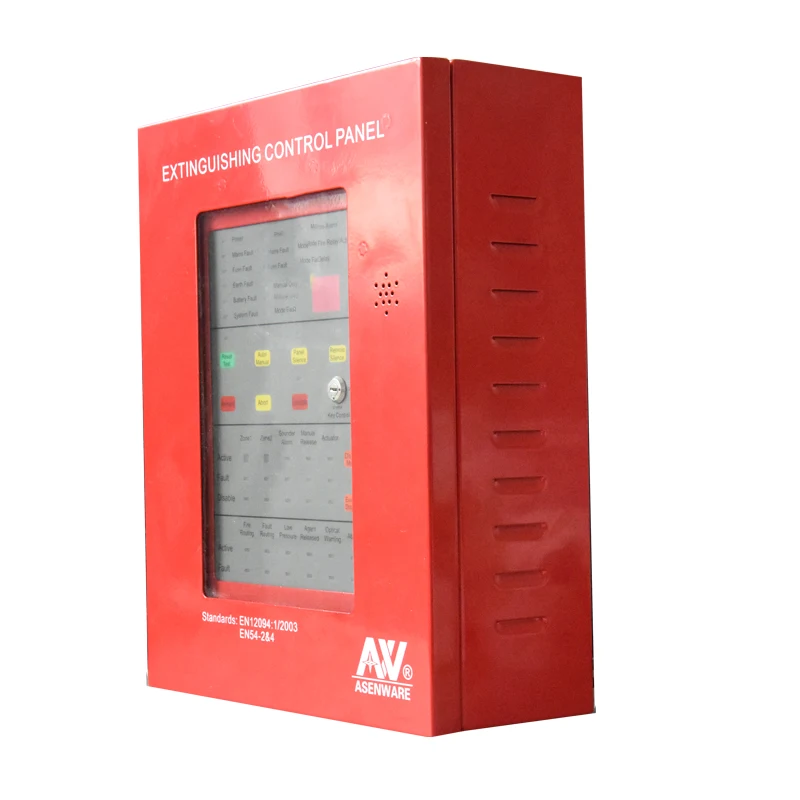 Fire Alarm Automatic  Gas Extinguisher Control Panel For Fire Suppression System