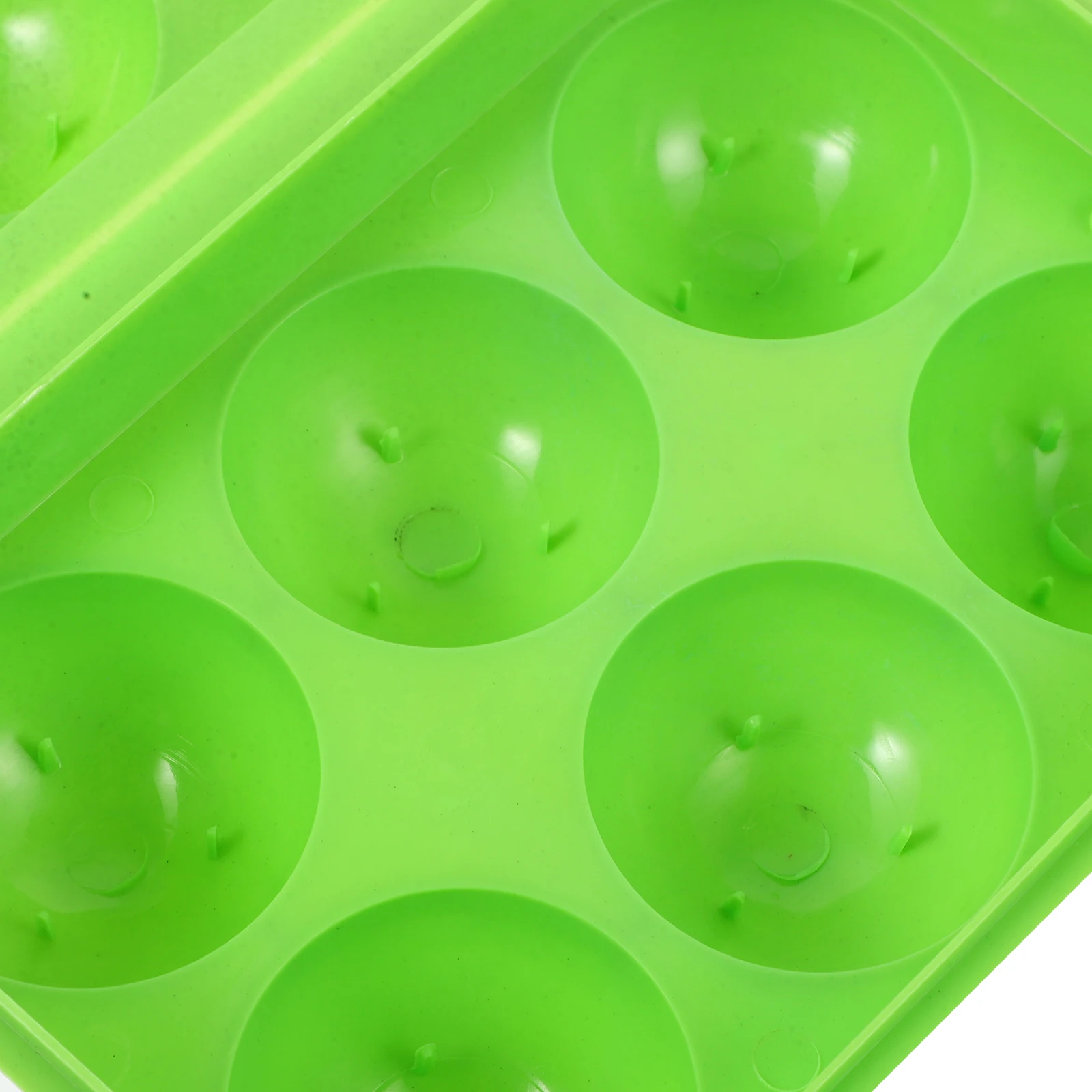 

Portable Egg Box Storage Container Hold 6 Eggs ABS Plastic Durable Protective Case Camping Outdoor Foldable Egg Carrier