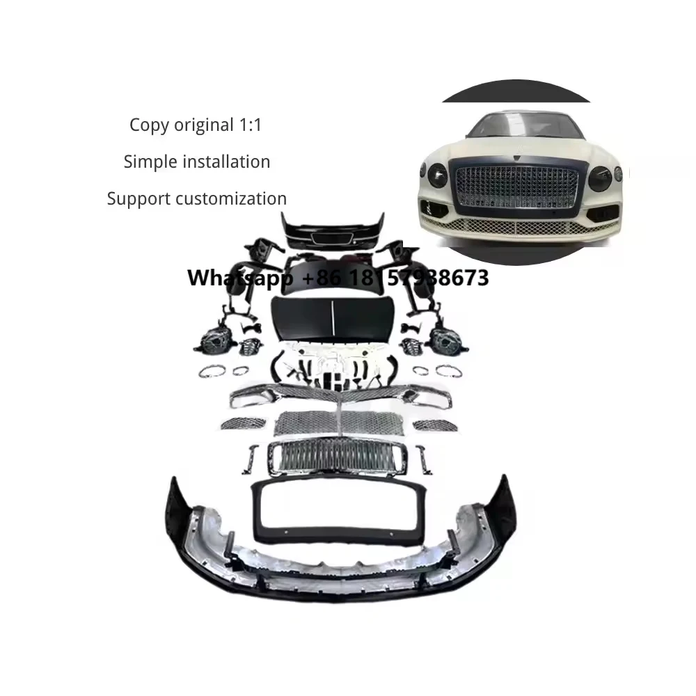 

Old Change New Facelift Conversion Kit Car Bumper Bodykit for Flying Spur Upgrade Body Kit