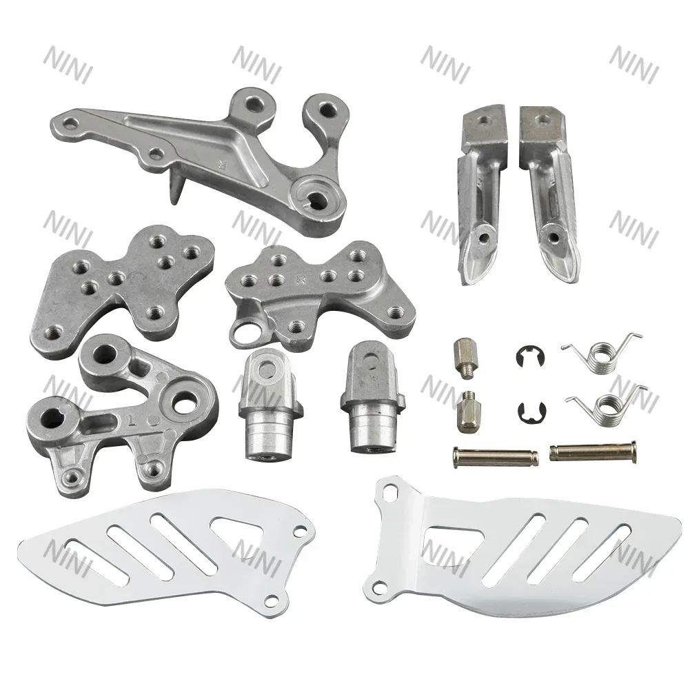 

Мотоцикл из алюминиевого сплава для SUZUKI GSXR1000 K5 2005 2006 2007 2008 2009 2010 2011, передние подножки для водителя, кронштейны для подножек