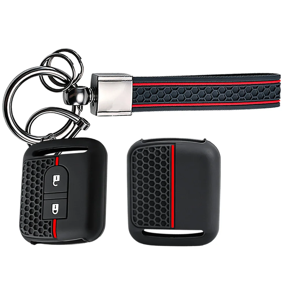 Keychain Car Key Silicone Case Fob Cover For Nissan Micra K12 Note Navara Qashqai J10 Primera Almera Sunny X-Trail