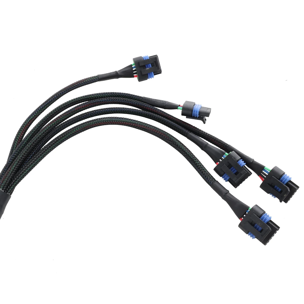 Ignition Coil Wiring Harness Coil Pack Update Harness For Audi UrS4 UrS6 S2 RS2 AAN ABY ADU 2.0T C4 i5 20v 034-701-0001