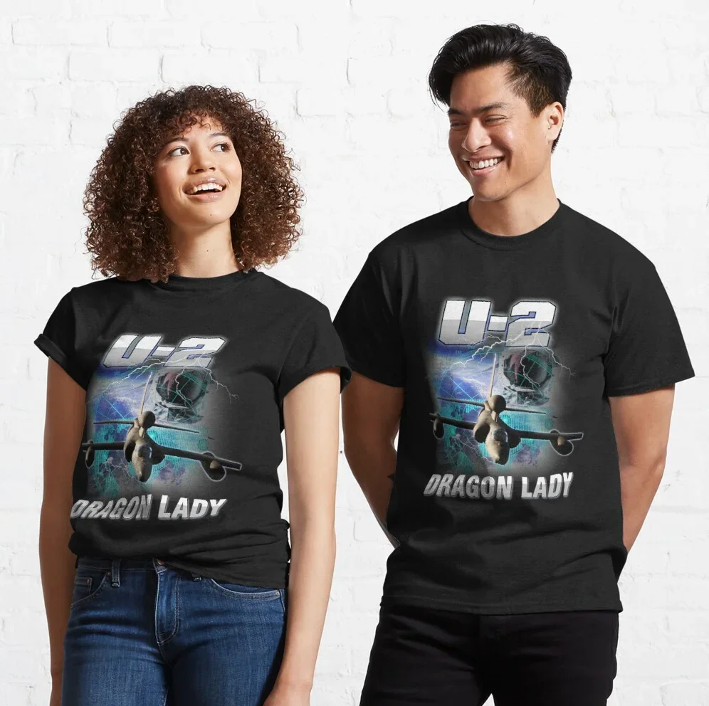 U-2 Dragon Lady High Altitude Reconnaissance Aircraft T-Shirt Short Sleeve Casual 100% Cotton O-Neck Mens T-shirt Size S-3XL