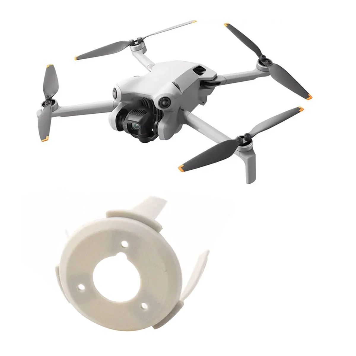 Para dji mini4 pro cabeça câmera bola de choque mini 4pro borracha absorvente de choque multi-funcional acessórios de reparo, a