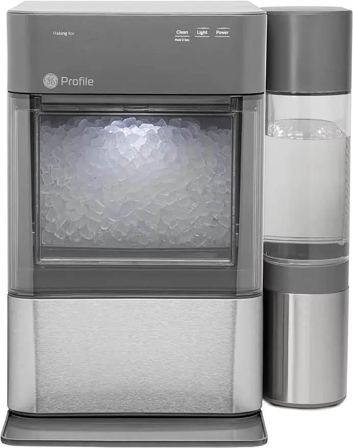 Profile Opal | Countertop Nugget Ice Maker w/ 1 gal sidetank | 2.0XL Version | Ice Machine with WiFi Connectivity