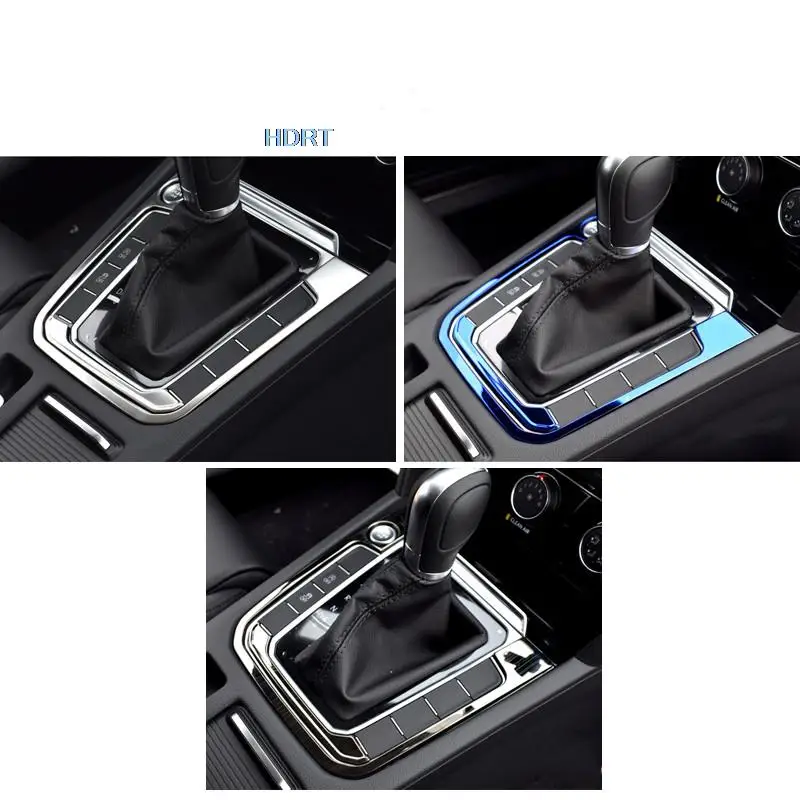 For VW Volkswagen Passat B8 / Arteon / Wagon 2017+ Colorful Front Cup Holder Panel Decoration Cover Trim Car Styling