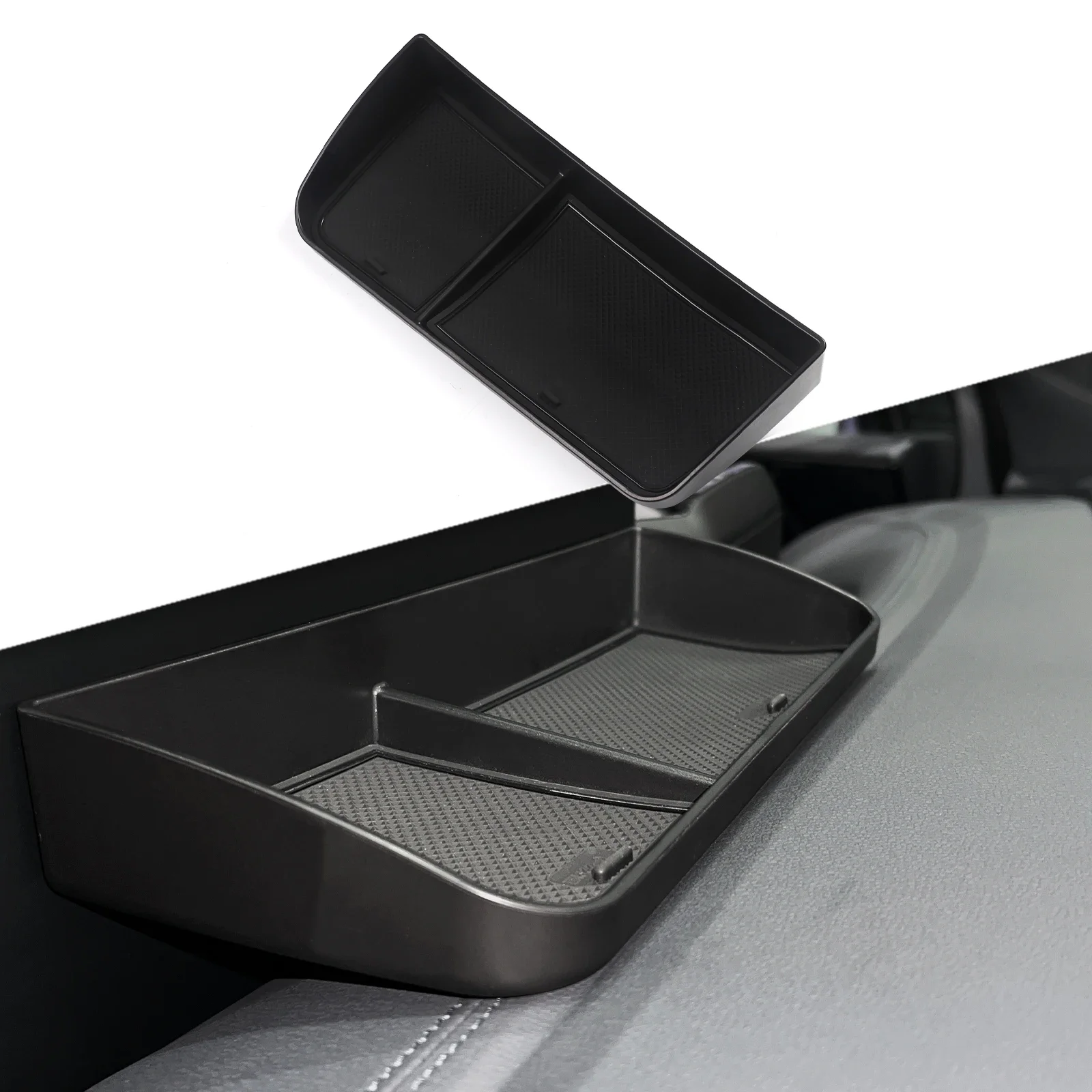

Car Dashboard Tray for VW ID.4 ID4 Accessories Center Console Display Storage Box Hidden Tray Behind Screen Organizer
