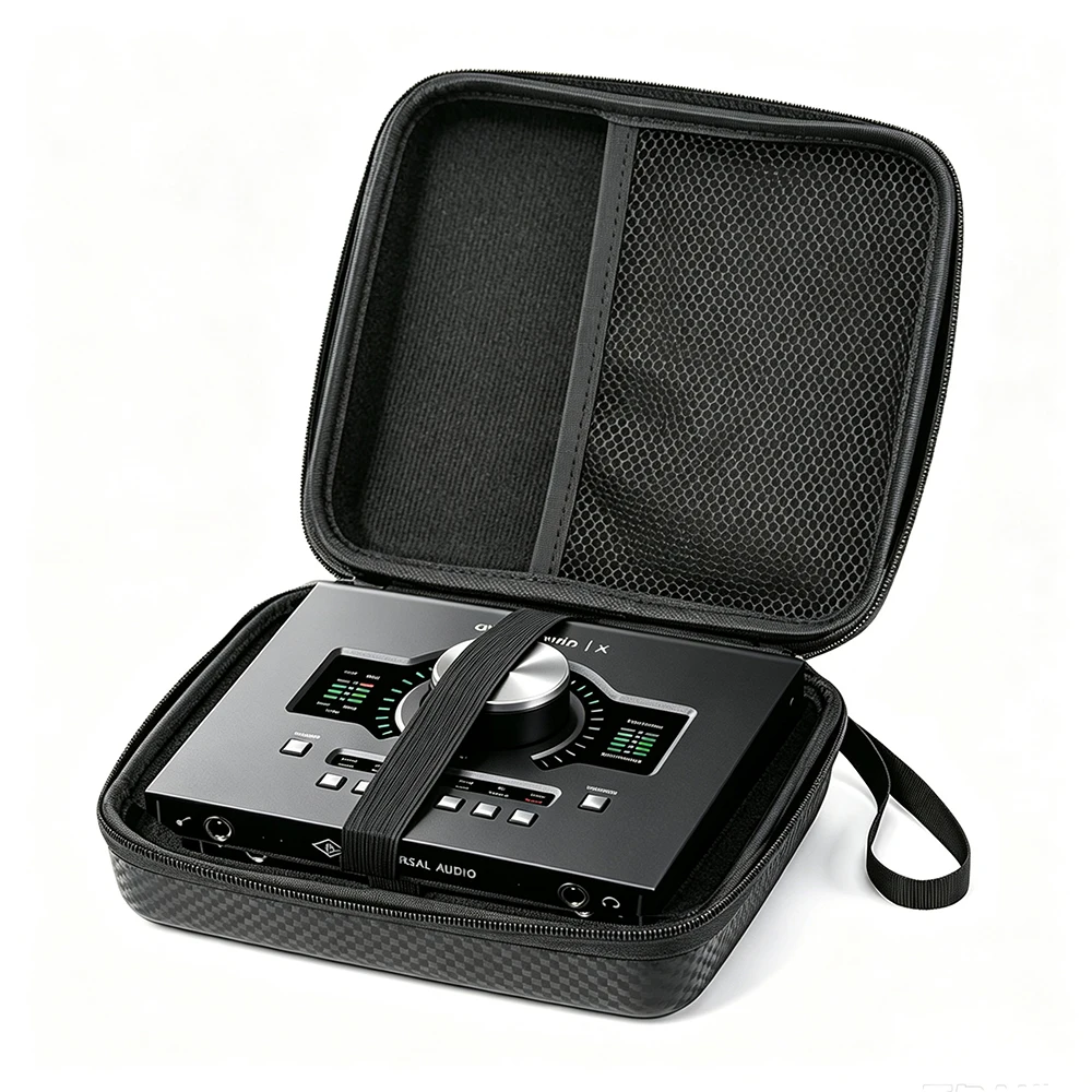 Hard Carrying EVA Case For Universal Audio Apollo Twin MK II MK2/X Protective Case Shockproof Travel Storage Bag