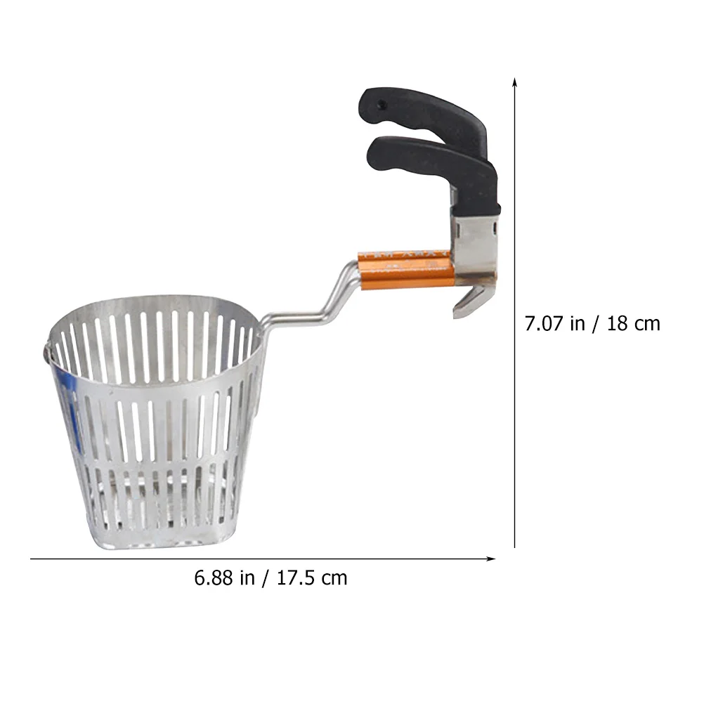 

Stainless Steel Hot Pot Colander Spoon Open Heat Resistant Mesh Kitchen Gadget For Home Noodles Straining Basket