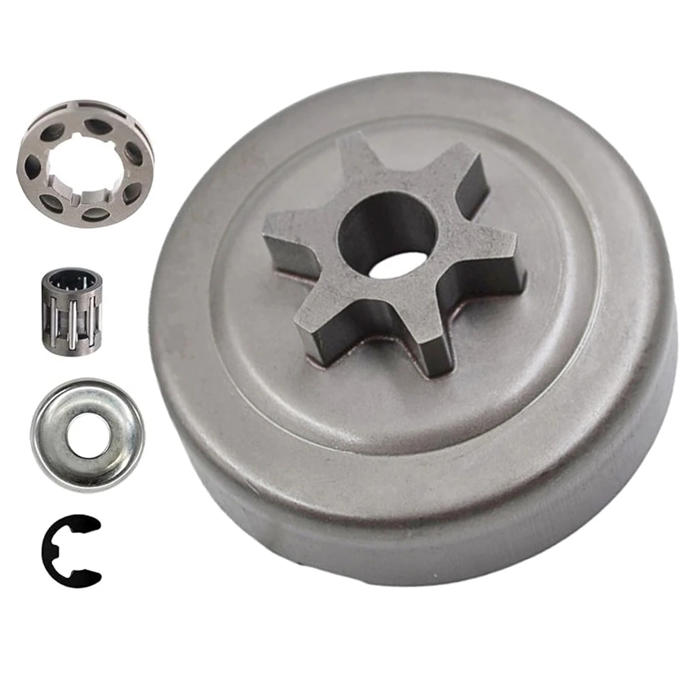 

Clutch Drum Assembly CS352 Replacement Parts For For Chainsaw Including Sprocket Rim Bearing E Clip Washer For For Echo New