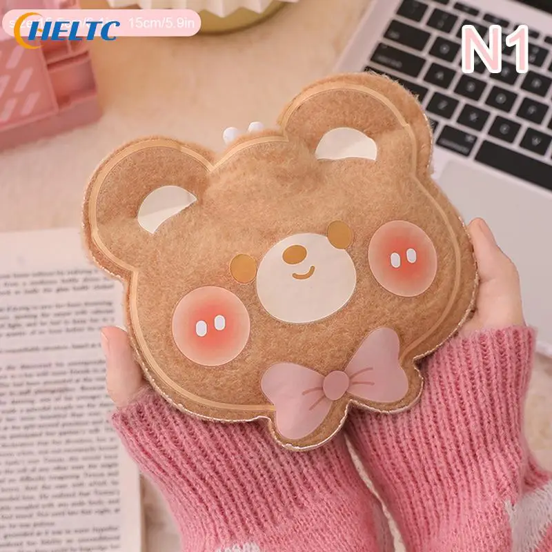 1*Cartoon Plush Water Filled Portable Special-Shaped Hot Water Bag Hand Warmer Reusable Warmer Plush Water Filled Hot Water Bag