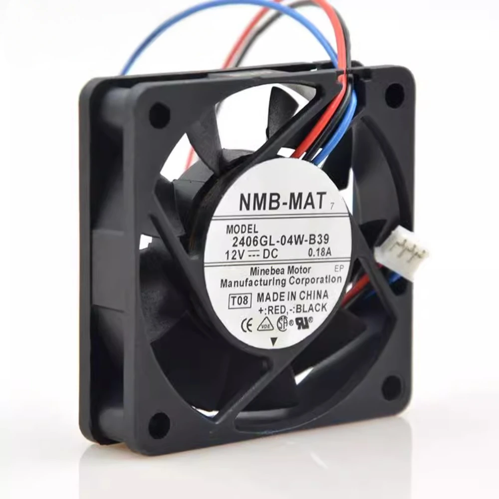 2406gl-04w-b39 Server lüfter für nmb NMB-MAT 12v 0,5a 3-Draht 6cm 0,18 Axialfrequenz-Wandler lüfter mit hohem Luftstrom