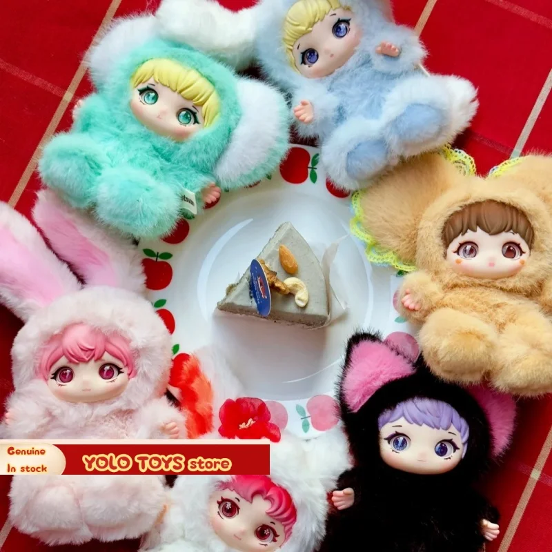 

Original Ziyuli Animal Party Series Blind Box Kawaii Vinly Plush Anime Figure Mystery Box Doll Customized Cute Toy Kids Gift
