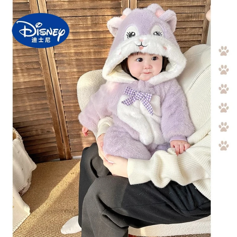 

Disney 2025 Baby Winter Padded Romper Rabbit Design Fleece Lined Cotton Outfit