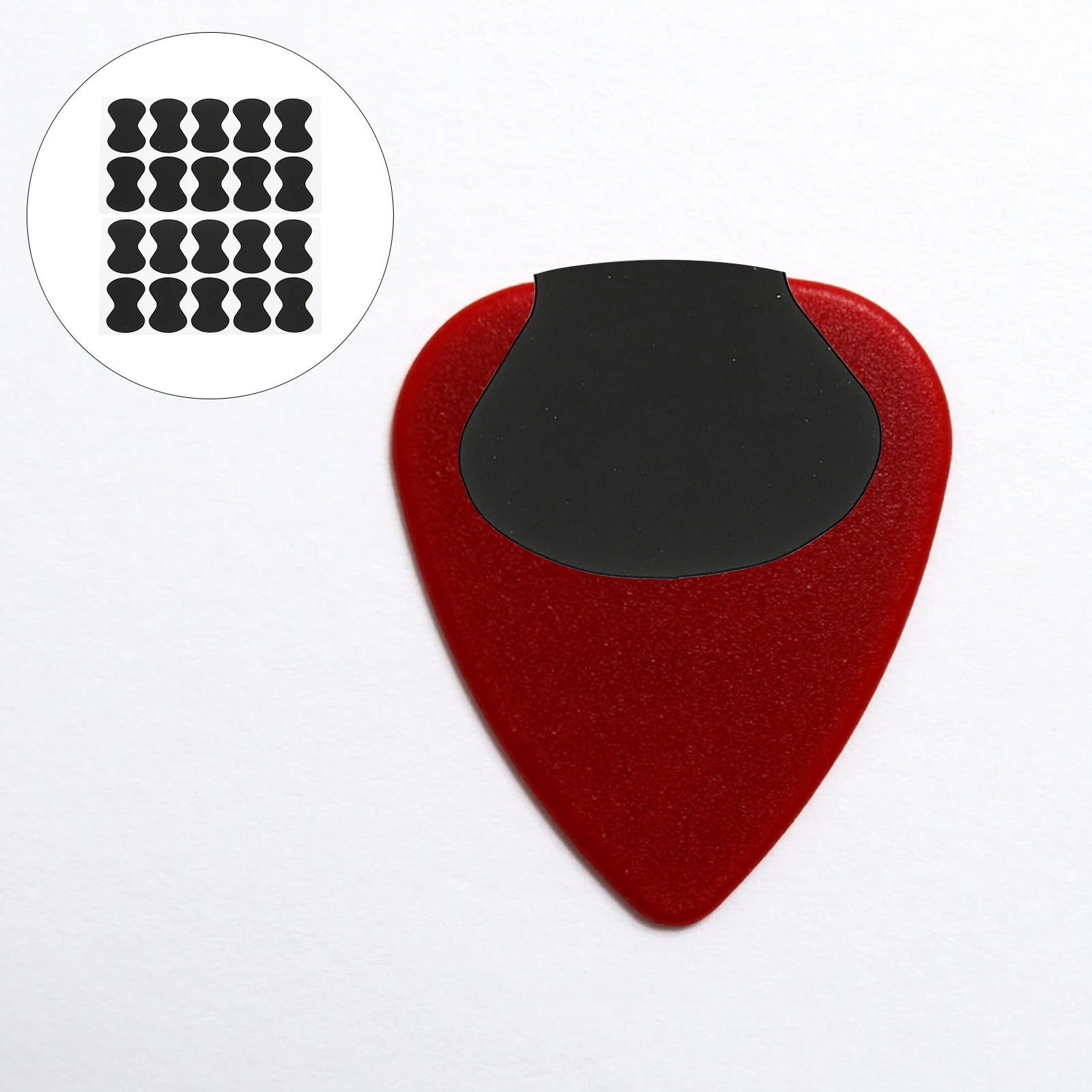 

20 Pcs Supplies Anti-slip Stickers for Paddles Ultra Thin Guitar Picks Eva Accessories