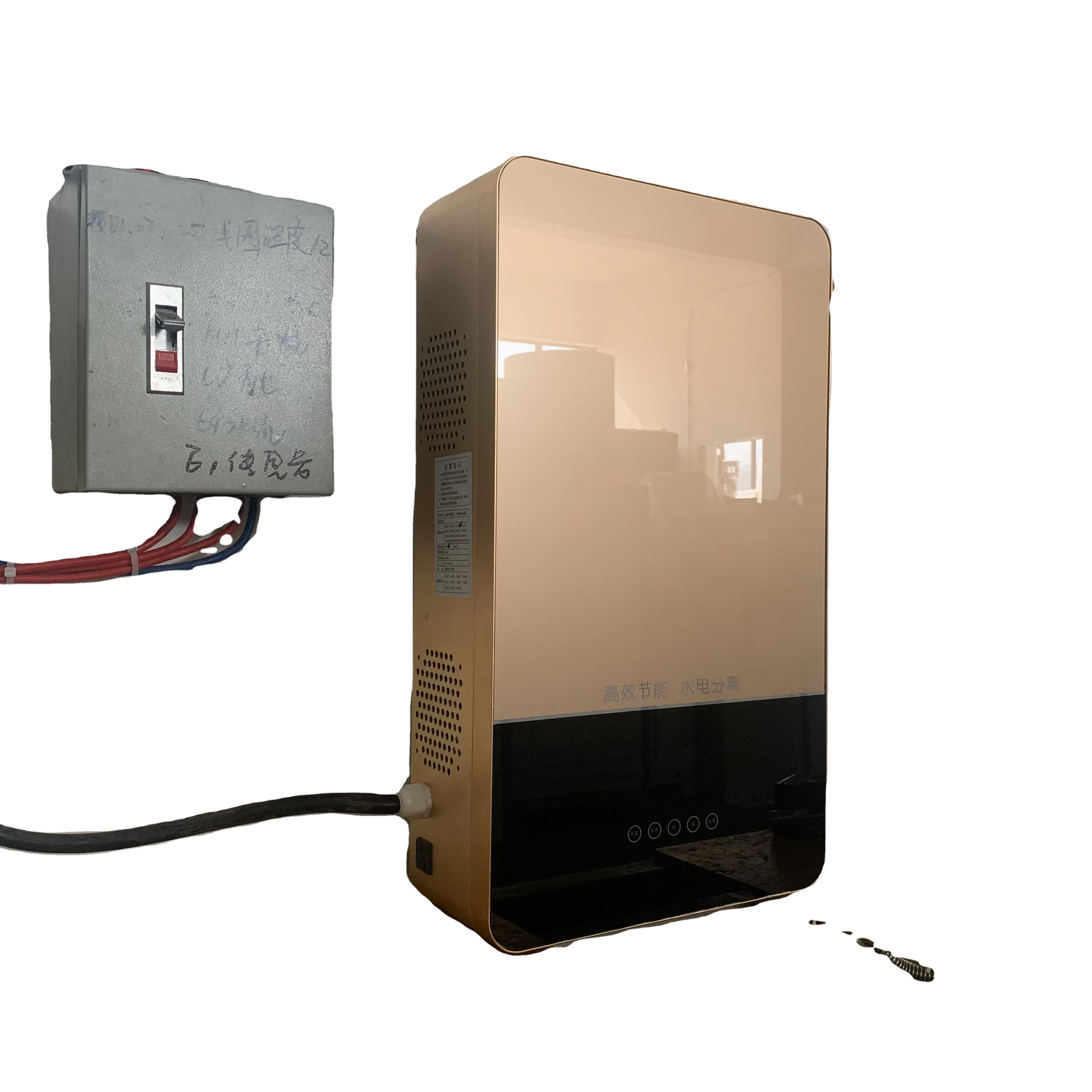 

6 KW 220 V 1 P Induction Heating Water Boiler for Room Wall and Underfloor Circulation Warming