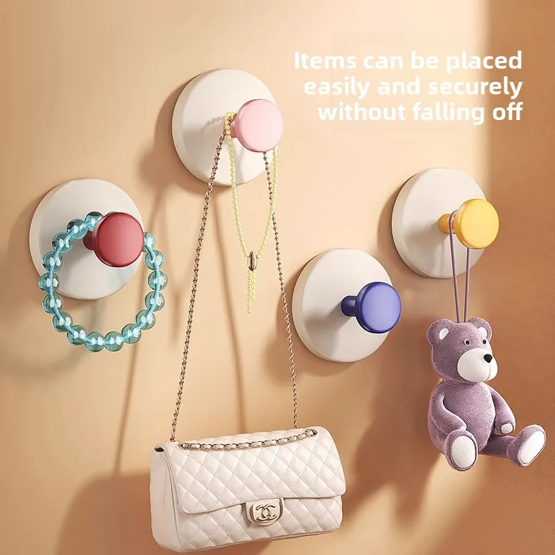 

Dopne Suction Cup Hooks Powerful Adhesive Batoom Wall Tracel Key Bookbag Hat Storage Stiy Hooks No Drilling Needed