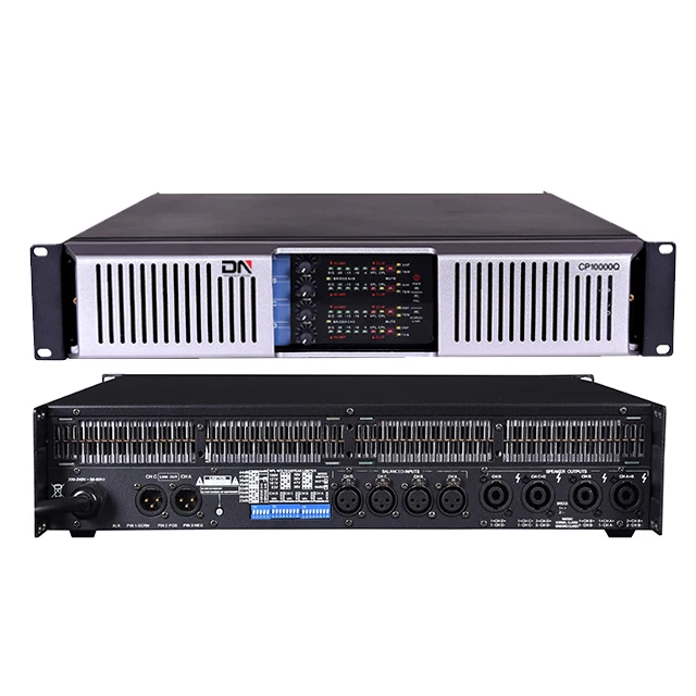 Aliexpress Custom Td 2U 4 Channel 4x1350w High Bridge PA Audio Powered Line Array Amplifier