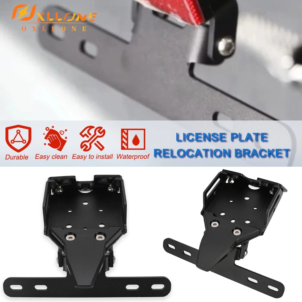 

License Plate Holder Bracket For CFMOTO 675NK 675SR-R 675SRR 675 SR-R 2024 2025 2026 Rear Tail Tidy Fender Eliminator Kit