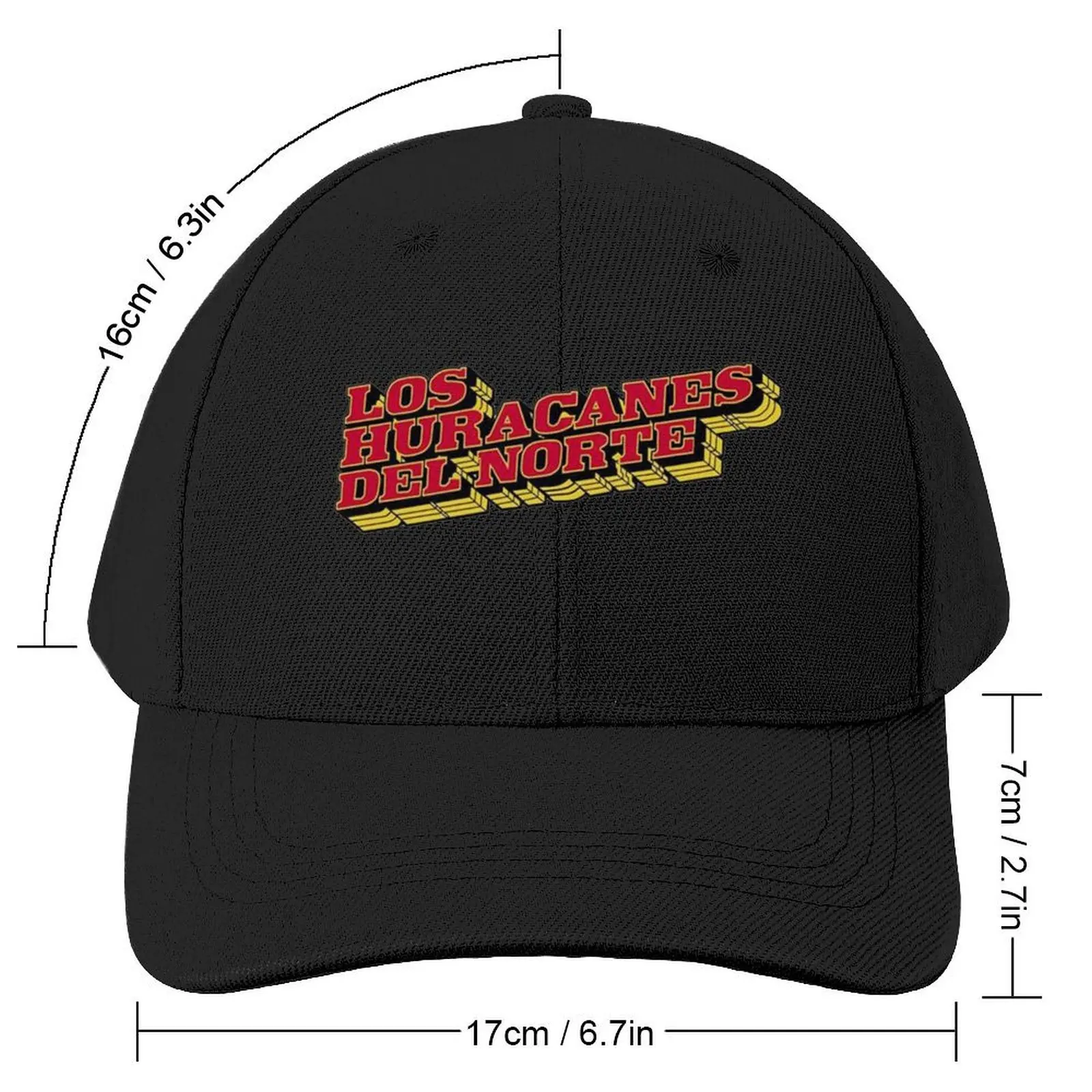 Los Huracanes del Norte Mexican Band Baseball Cap Rugby beach hat Snapback Cap New In The Hat Women's Men's