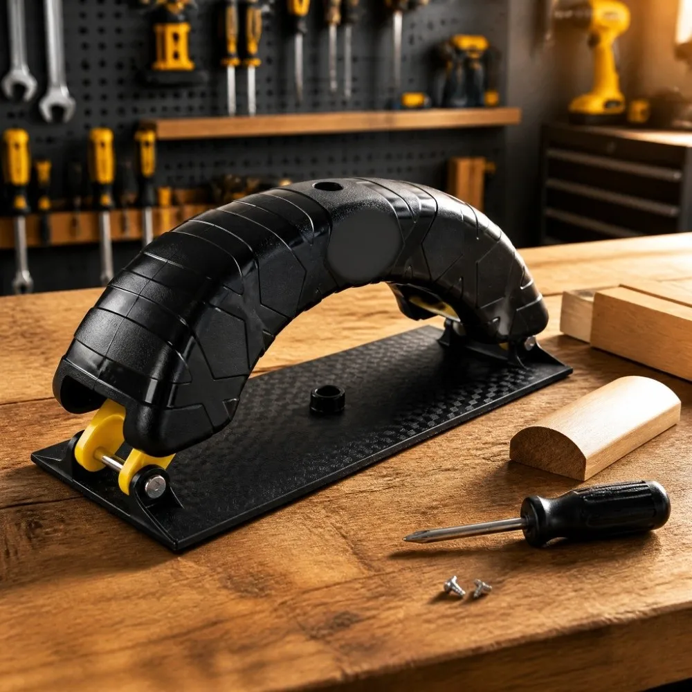 Durable Adjustable Sanding File Block Ergonomic ABS Hand Sanding Block Flexible Radius Sanding Block Home Improvement