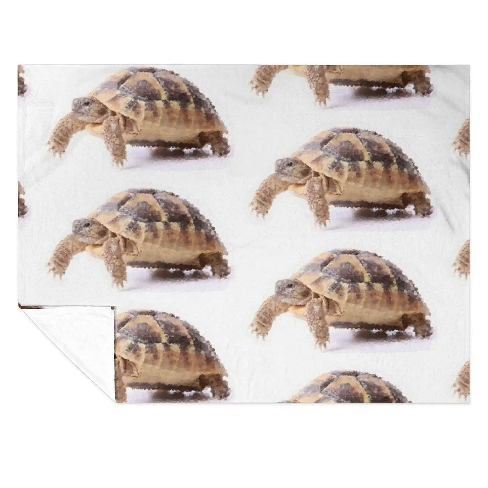 

Cute Tortoise Walking Throw Blanket Large Kid'S warm for winter For Decorative Sofa Blankets