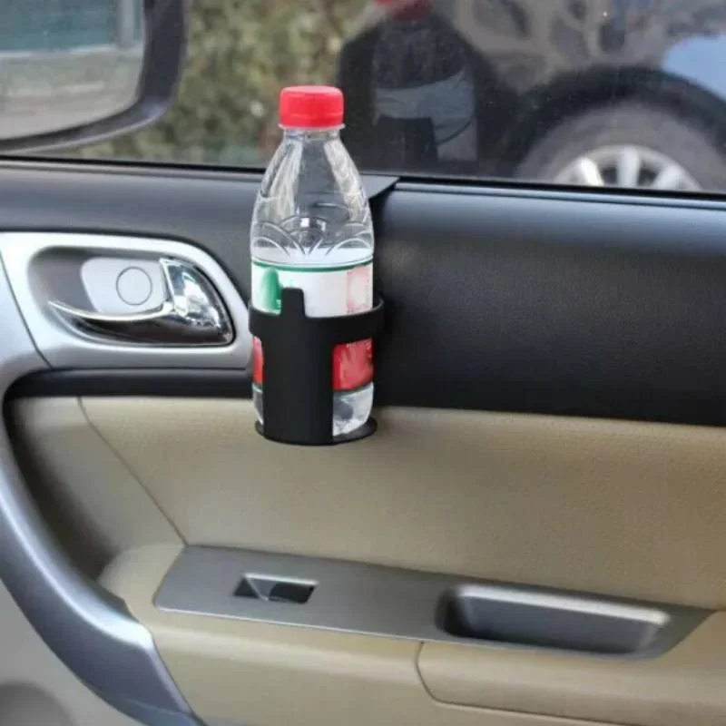 Car Cup Holder with Hook Car Door Seats Hanging Mount Drink Bottles Bracket Water Cup Storage Holders Auto Interior  Accessories