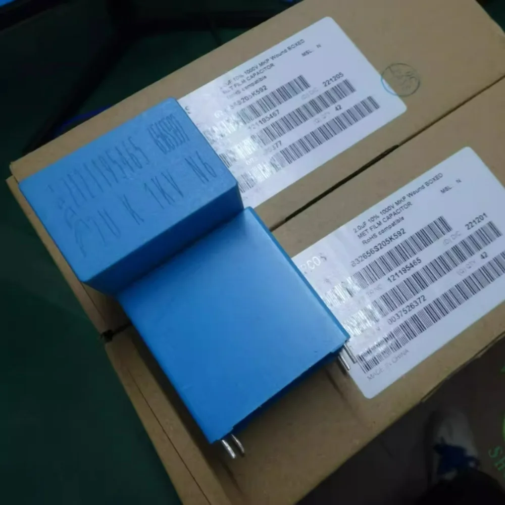 

EPCOS 2.0uf/1000v 2u0 205 Brand New 38mm Absorption Film Capacitor B32656S0205K