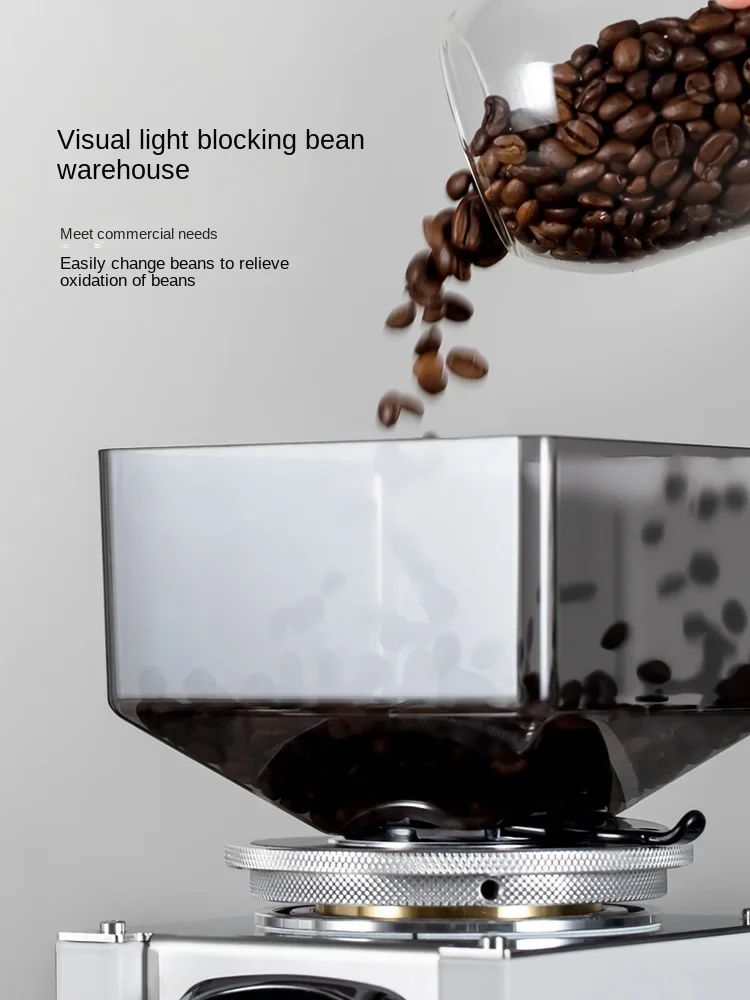 Gemilai CRM9016 مطحنة حبوب القهوة التجارية الأوتوماتيكية الذكية السريعة الكمية الراقية