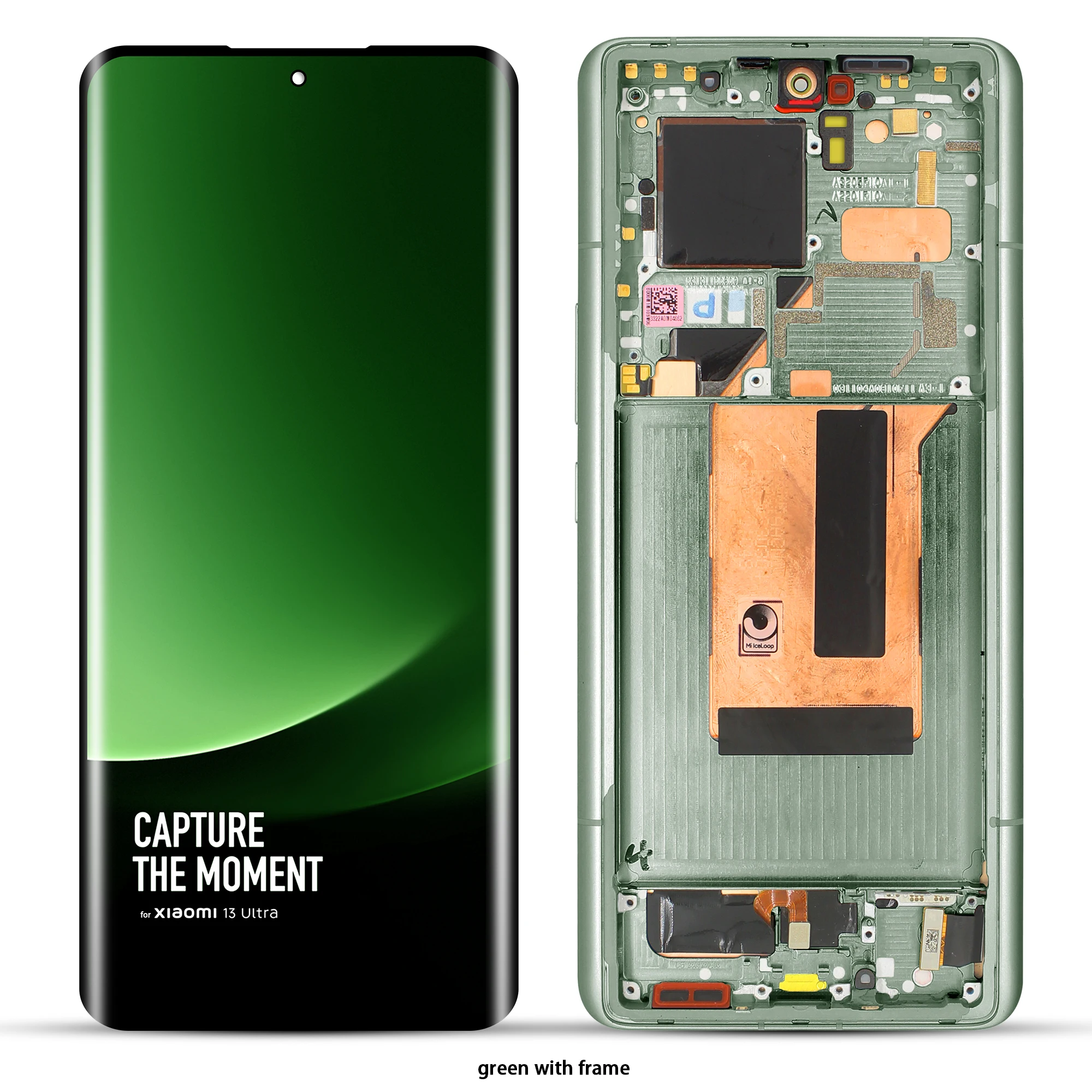 Imagem -04 - Lcd Display Touch Screen Digitizer com Frame Peças de Reposição de Montagem Original Xiaomi 13 Ultra 673