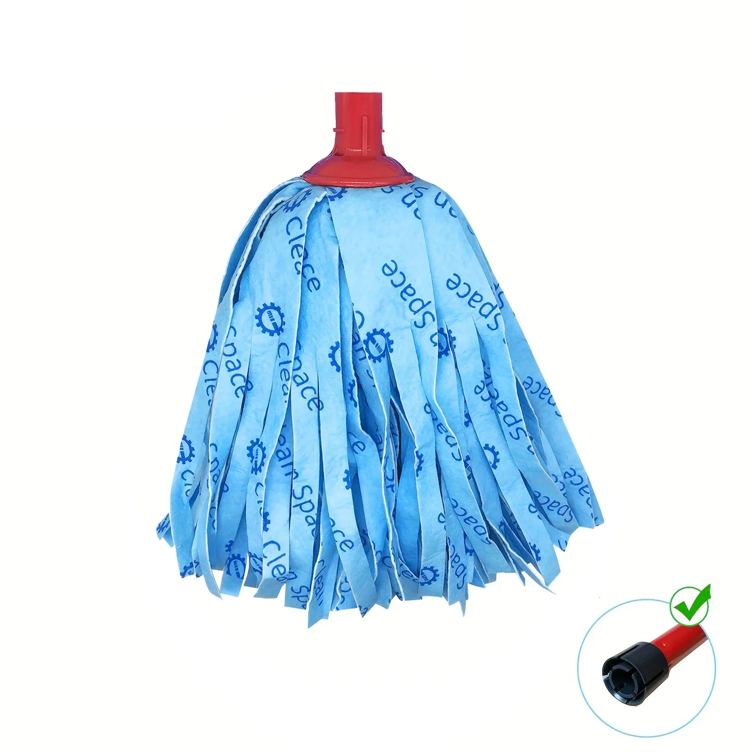 HOME TIMES 1/2 Pcs Non-Woven Mop Head Replacement for Vileda SuperMocio Mop Head Accessories, for Home, Kitchen
