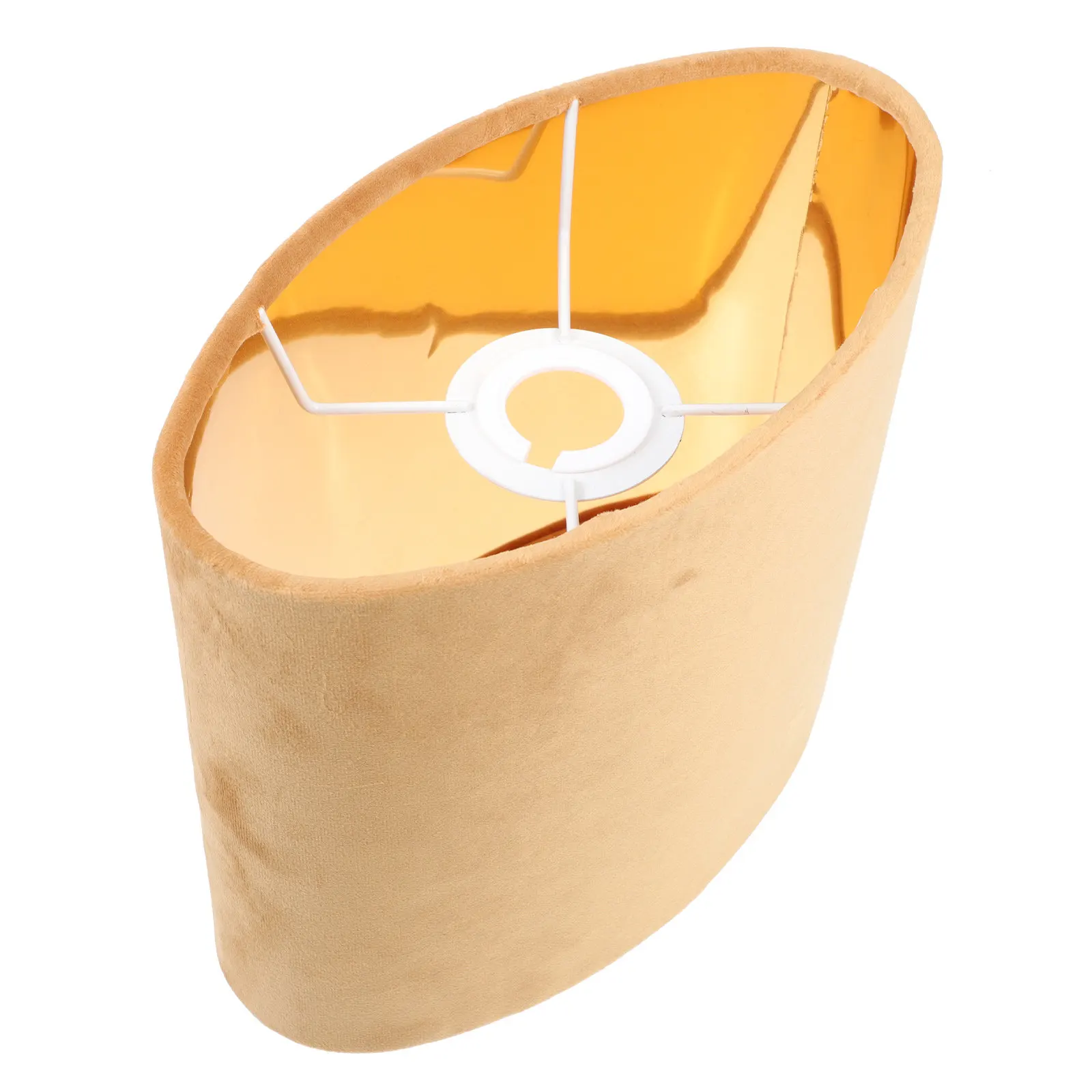 

Овальный абажур для настольной лампы, черный, с одной рамкой