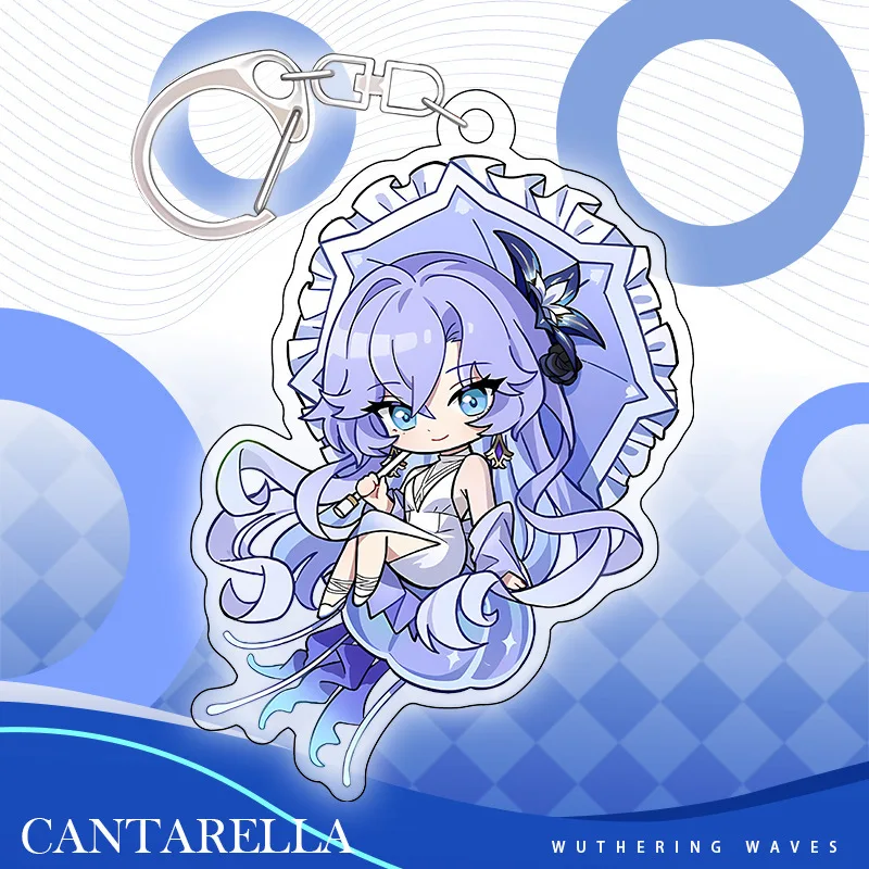 

Изысканная акриловая фигурка-стенд The Shorekeeper Cantarella, модель-плакетка, подвеска, брелок, значок, брошь для косплея по Wuthering Waves