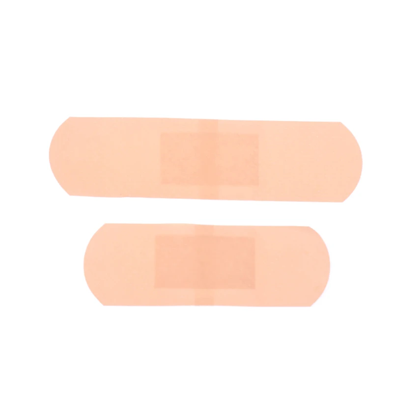 50/100 قطعة مقاوم للماء الفرقة الإيدز الضمادات الإسعافات الأولية الطبية المضادة للبكتيريا الجرح الجص 4 حجم المنزل السفر أطقم الطوارئ