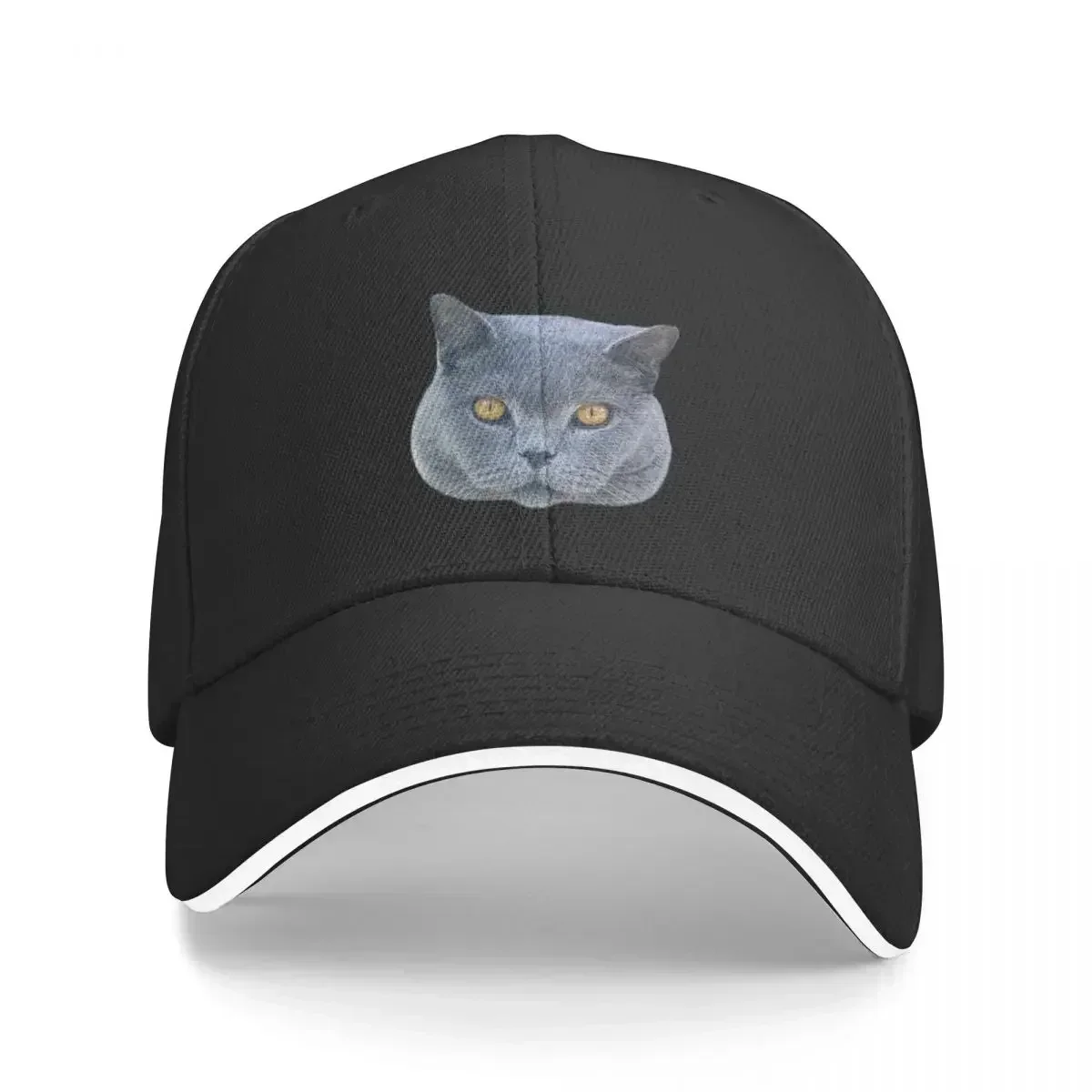 New Dex head white background Baseball Cap derby hat Golf Custom Cap Baseball For Men Women's