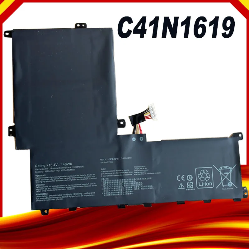 

C41N1619 Laptop Battery Replacement for ASUS Pro B9440 B9440UA B9440UA-XS74 B9440UA-XS51 B9440UA7200 B9440UA7500 15.4V 48Wh