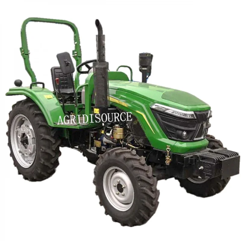 Cheap price：agricultural farm wheel tractors 704 70hp 4x4wd with small mini compact equipment