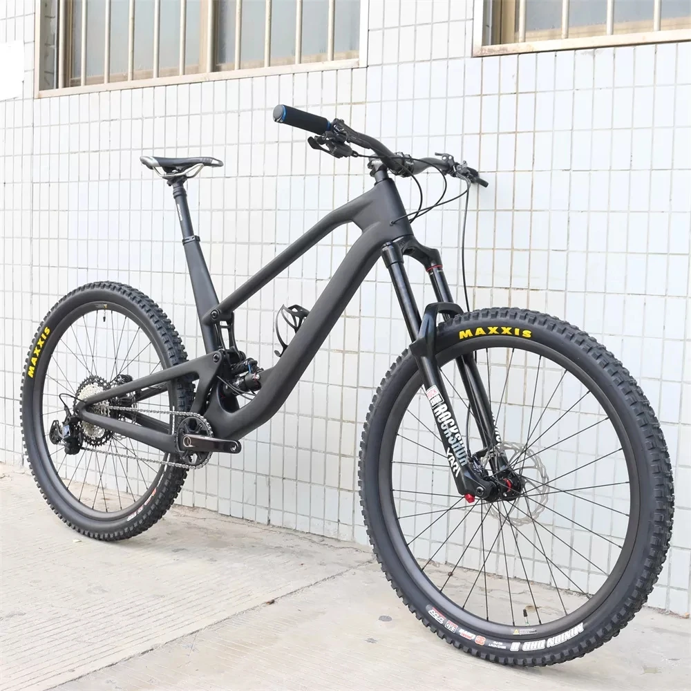 New Sale 29er  Boost AM Full Suspension Mountain Complete Bikes T1000 Toray 148mm 12 Speed SXL M7100 Carbon Mountain Bicycle